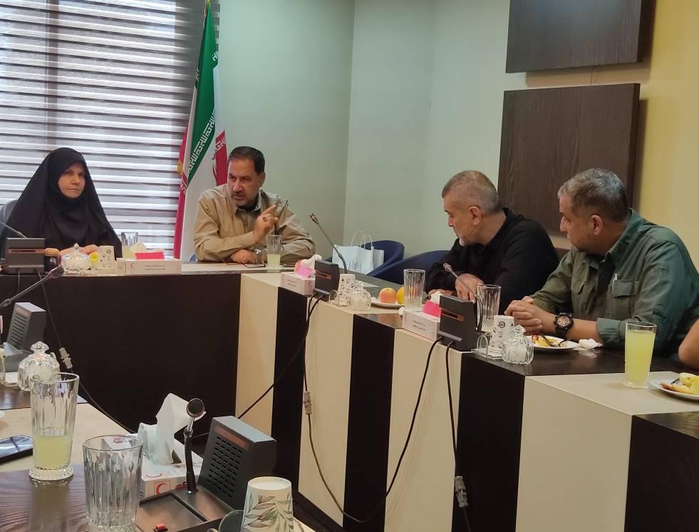 بازدید هیئت هلال احمر لبنان از موسسه آموزش عالی هلال ایران