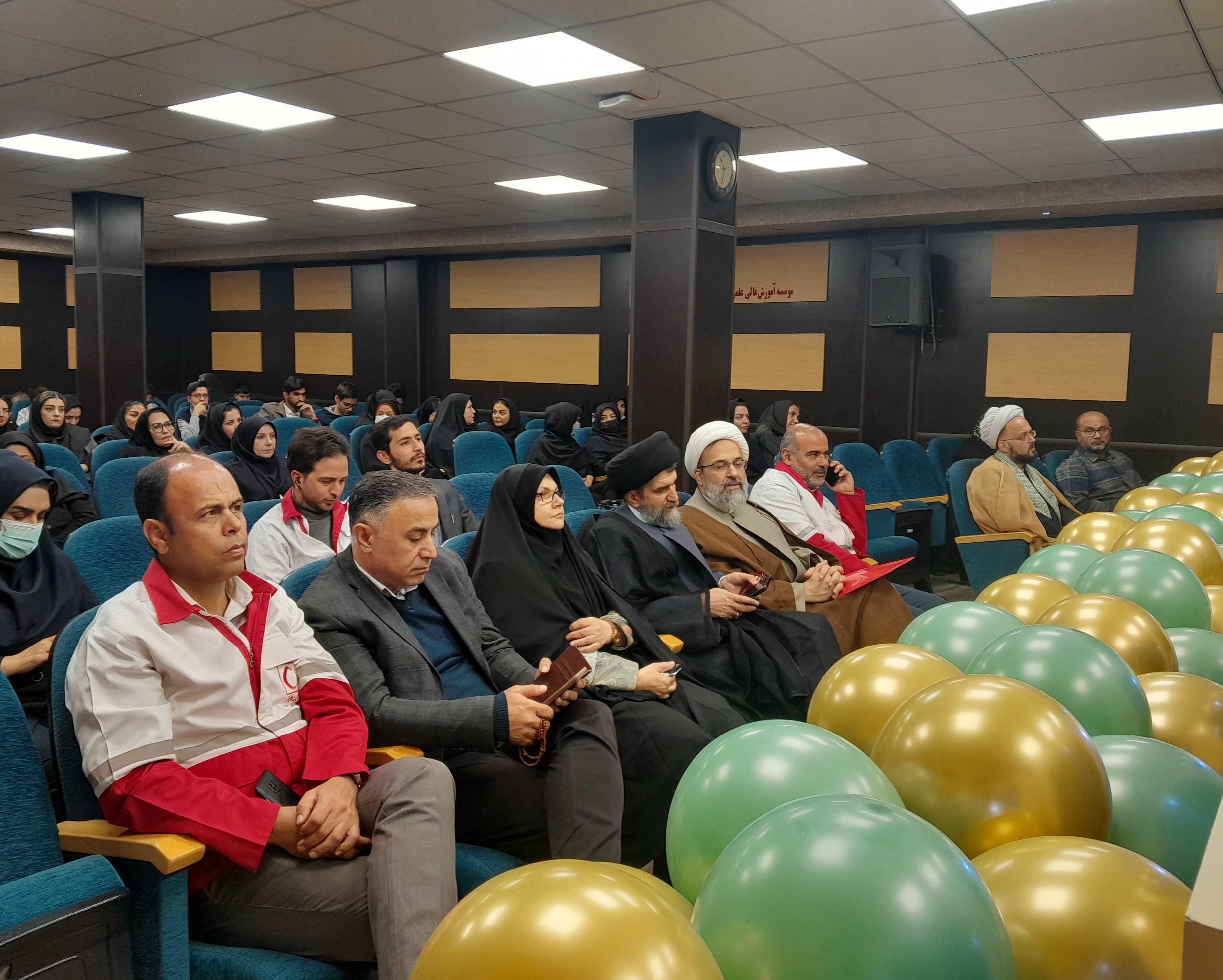 جشن نیمه شعبان در موسسه آموزش عالی علمیکاربردی هلال ایران برگزار شد.