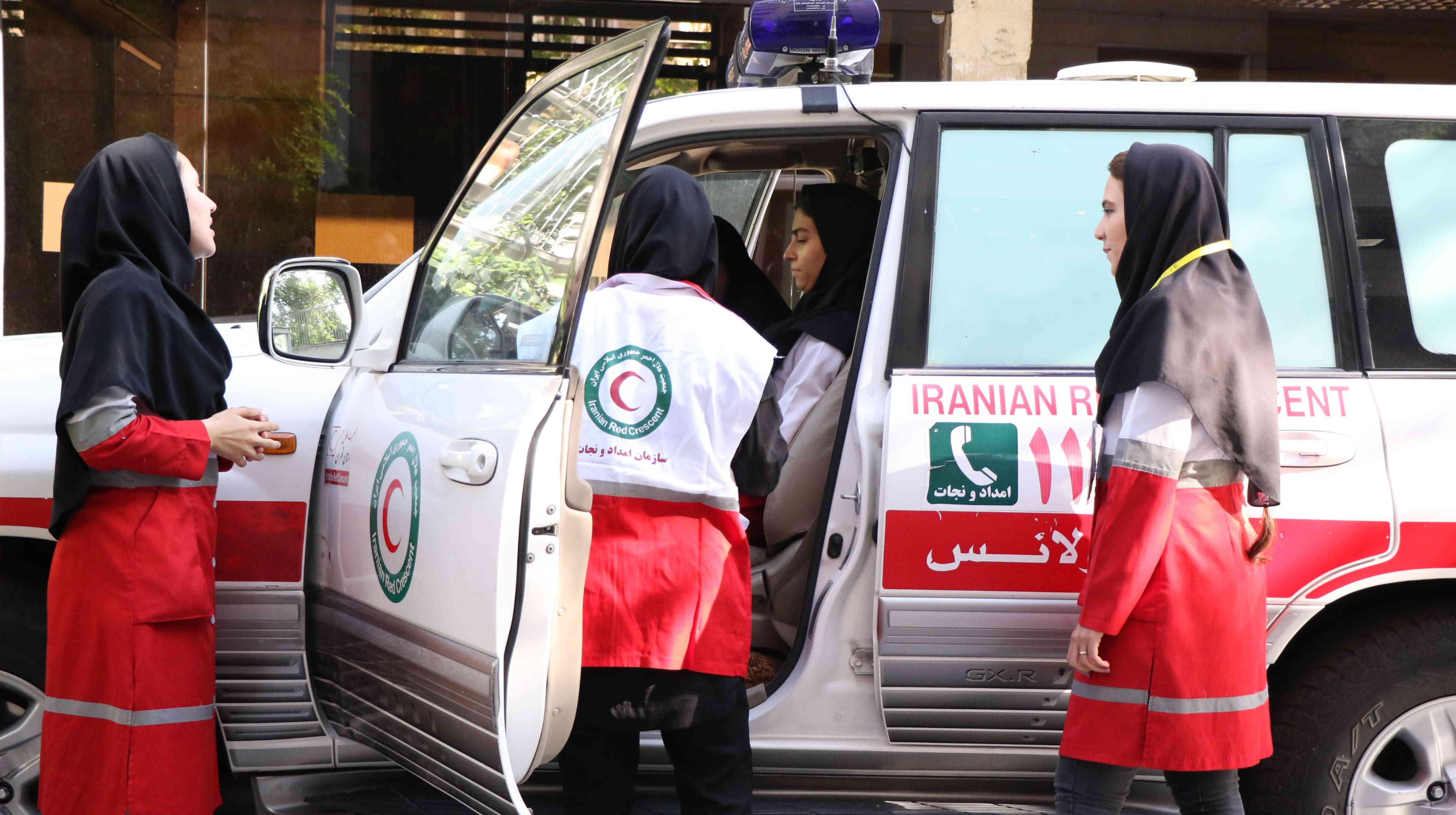 گزارش هفته چهارم دوره تک پودمان کمکهای اولیه تیم واکنش سریع بانوان