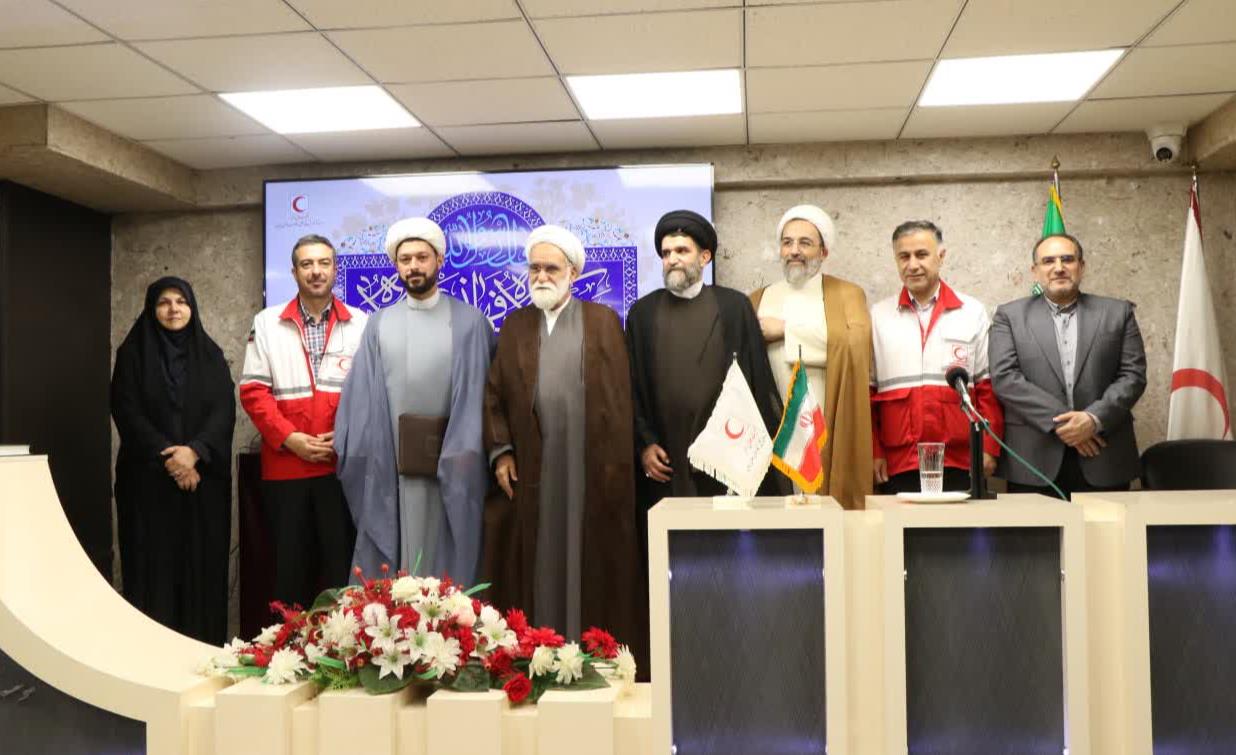 آیین تکریم و معارفه مسئول دفتر نمایندگی ولی فقیه در موسسه آموزش عالی علمی-کاربردی هلال ایران برگزار شد.