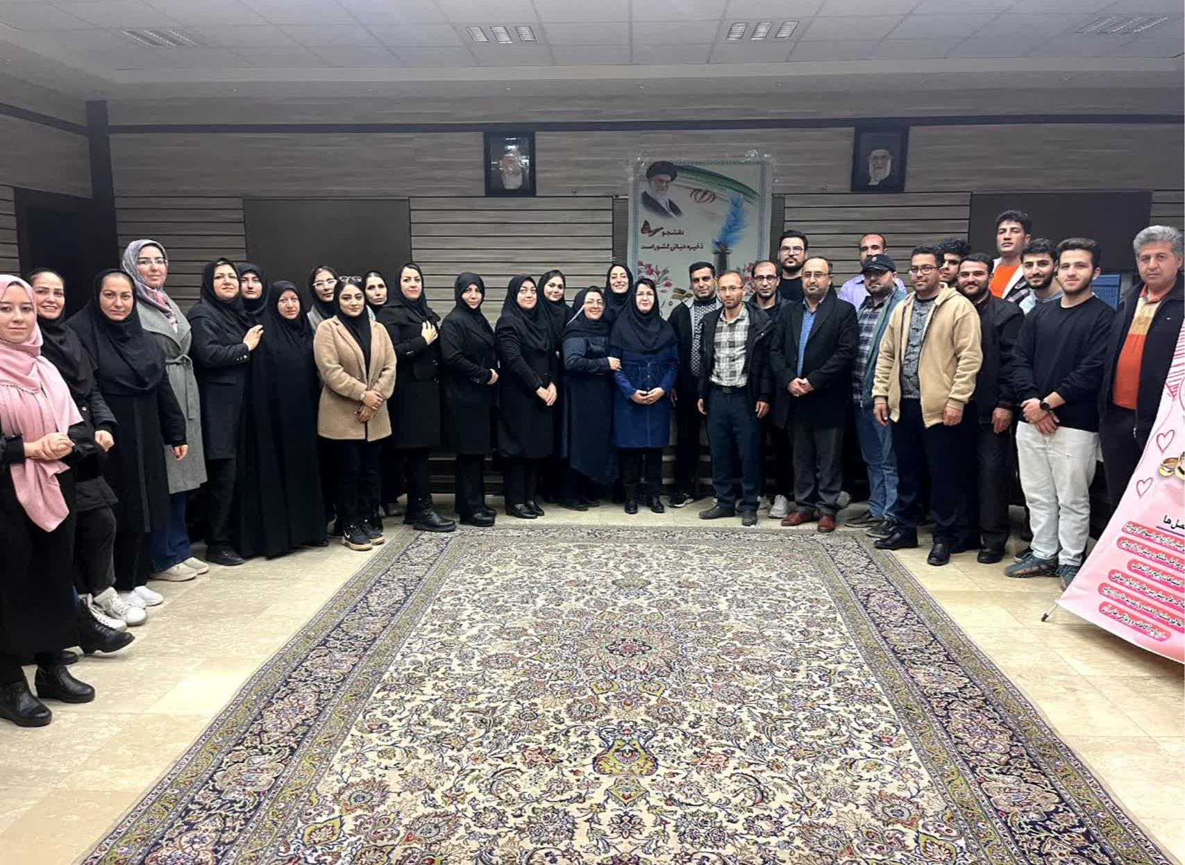 برگزاری مراسم گرامیداشت روز دانشجو در مرکز علمیکاربردی هلال احمر قزوین