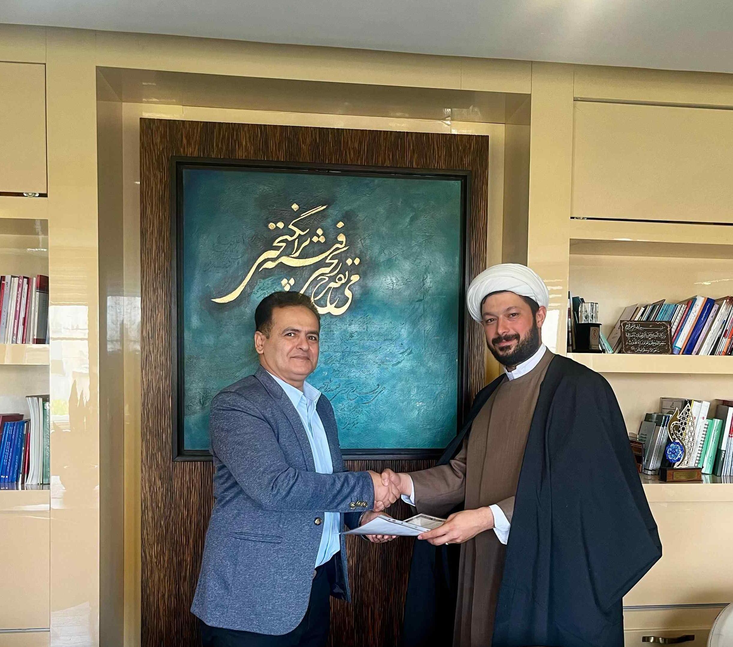 انتصاب دبیر ستاد اقامه نماز مؤسسه آموزش عالی علمی-کاربردی هلال ایران