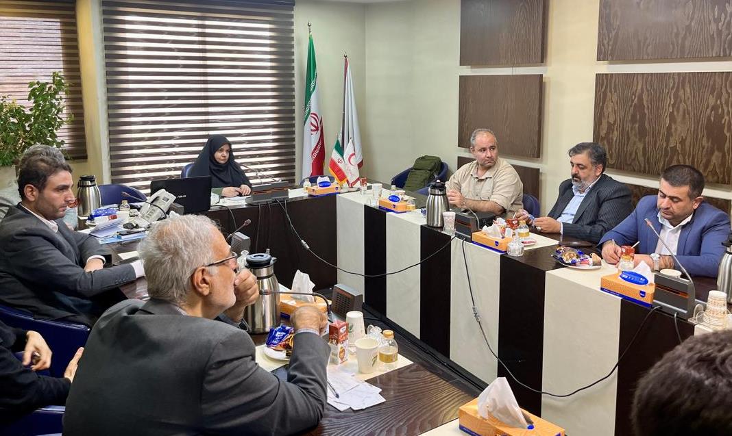 برگزاری جلسه کارگروه مطالعات بنیادین مدیریت بحران دانشگاه عالی دفاع ملی در موسسه آموزش عالی هلال ایران